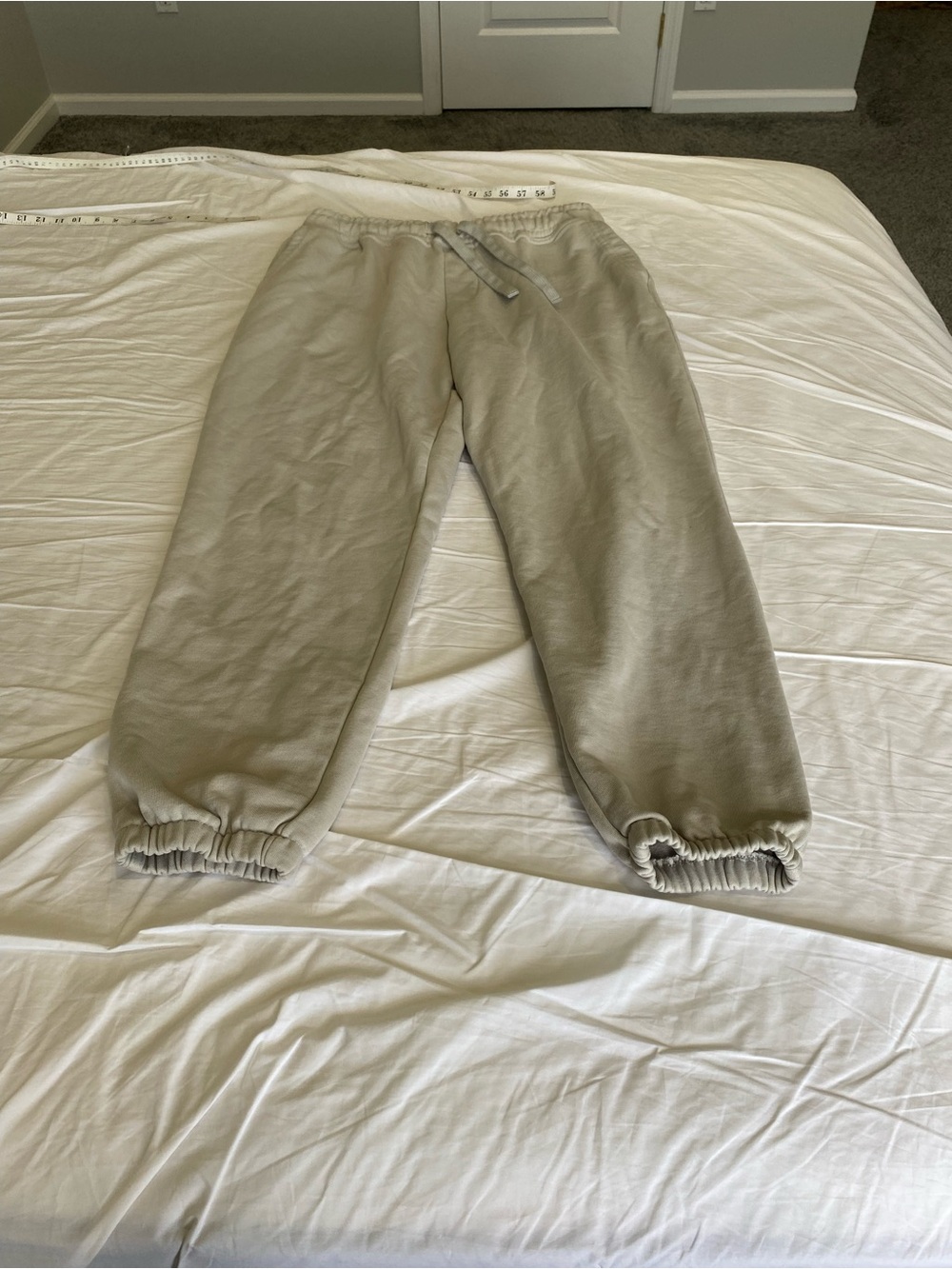 Zara Light Taupe Sweatpants Joggers